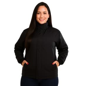 Jaqueta Casaco Feminino De Nylon Impermeável Corta Vento