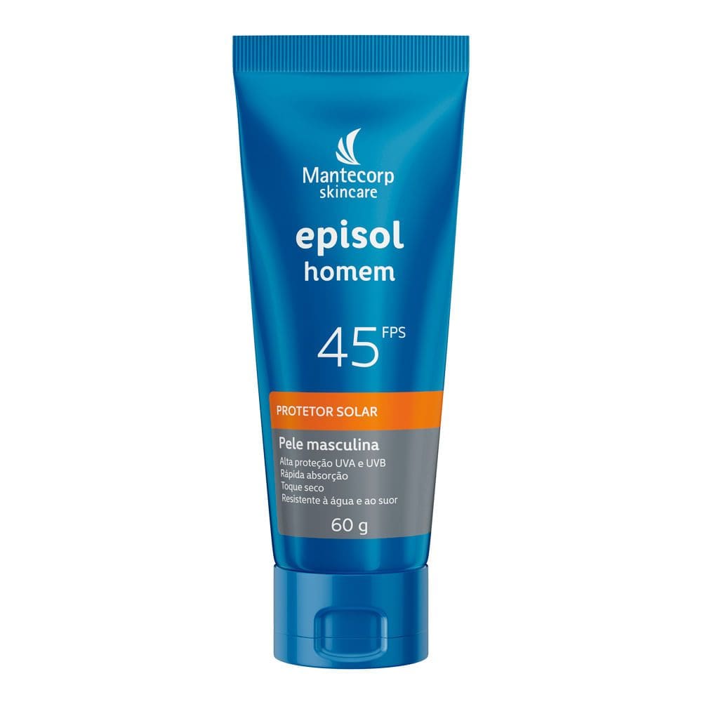 Protetor Solar Episol Homem FPS 45 60g