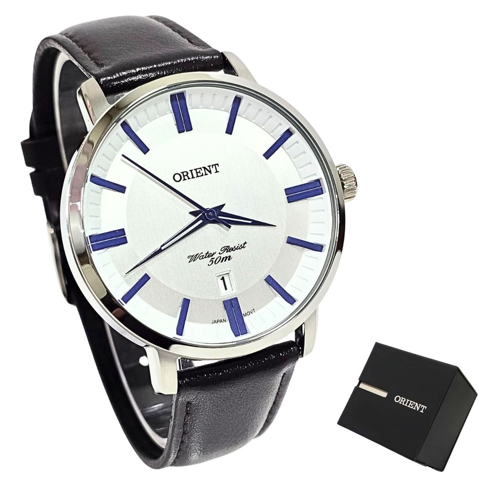 Relógio Orient Masculino Analógico Couro MBSC1038 S1NX