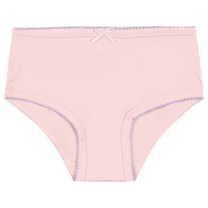 Calcinha Em Cotton Infantil Menina Rosa Brandili
