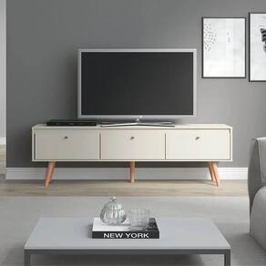 Rack Para TV Até 75 Polegadas Memphis Champagne - Soluzione Móveis