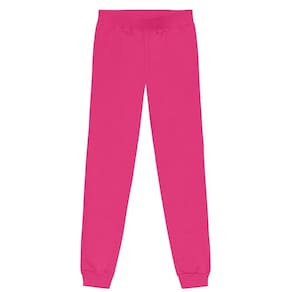 Calça Jogger Infantil Menina Em Moletom Brandili