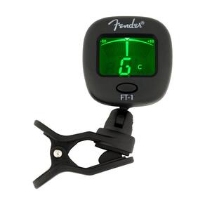 Afinador Eletrônico Fender FT1 Pro Clip On Preto