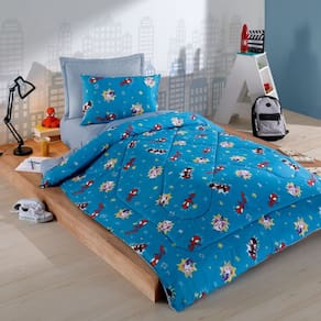 Edredom Infantil Disney Homem Aranha Color 160x240cm - Spidey Color