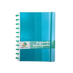 Caderno Inteligente Capa Dura 283 x 203 Mm Com Elástico 11 Disco - HA85172