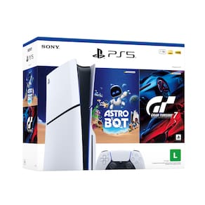 Console PlayStation®5 Slim Disk- Pacote ASTRO BOT e Gran Turismo 7