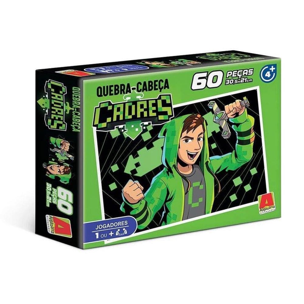 Quebra Cabeca 60 Pecas Cadres - Algazarra