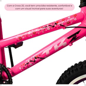 Bicicleta TKZ Sakura Princess Aro 20 Alumínio