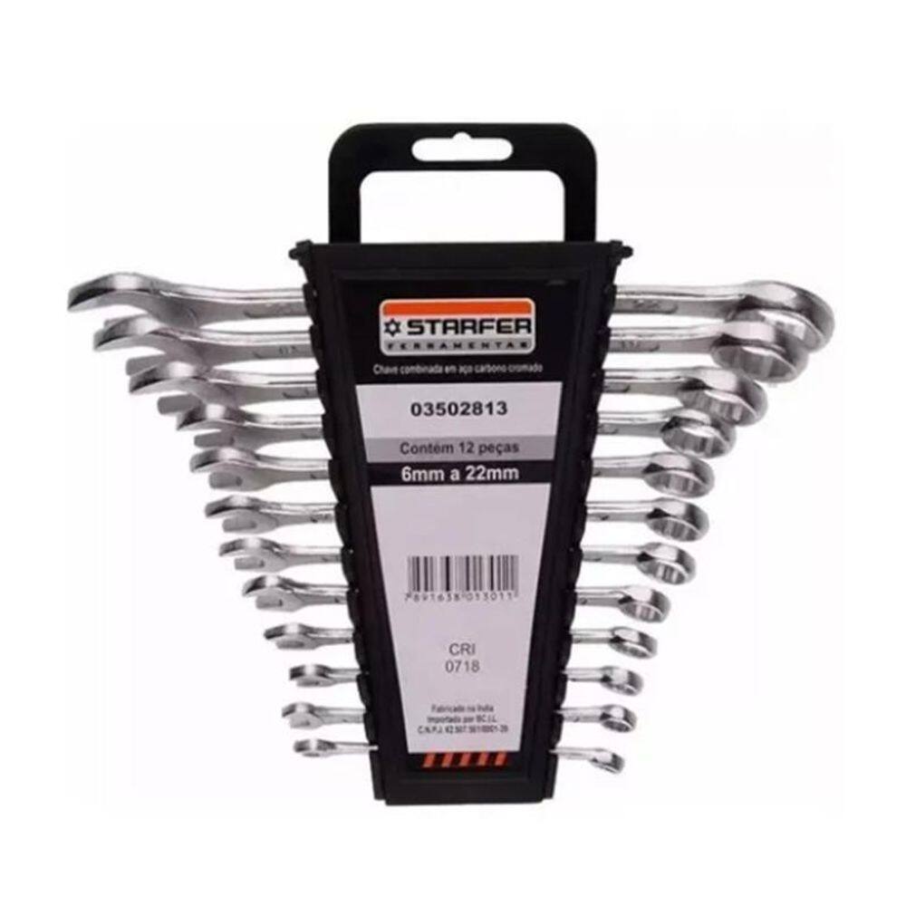 Combinada 12 Peças: Chave De Aperto