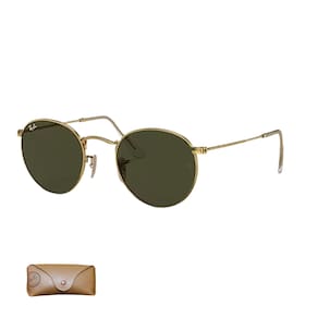 Óculos De Sol Ray Ban Redondo Round Metal RB7203L Tamanho 50