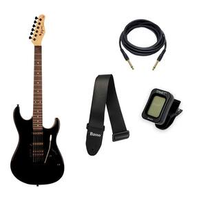 Kit Guitarra Stratocaster Tagima TG510 Black + Acessórios