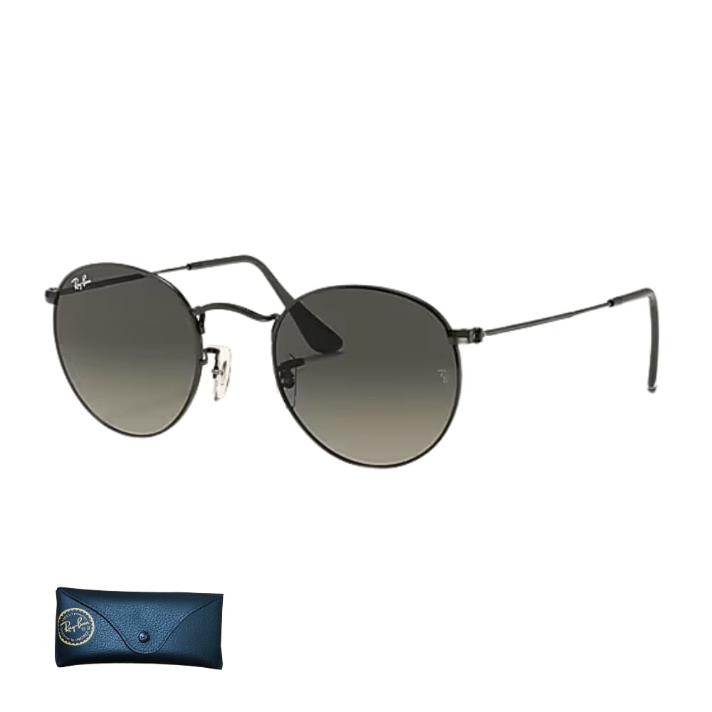 Óculos De Sol Ray Ban Round Flat Lenses RB3447N Tamanho 53