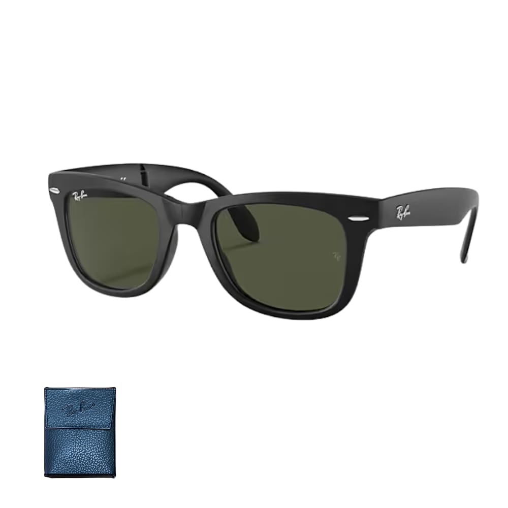 Óculos De Sol Ray Ban  Dobrável Wayfarer Folding Classic RB4105 Tamanho 54