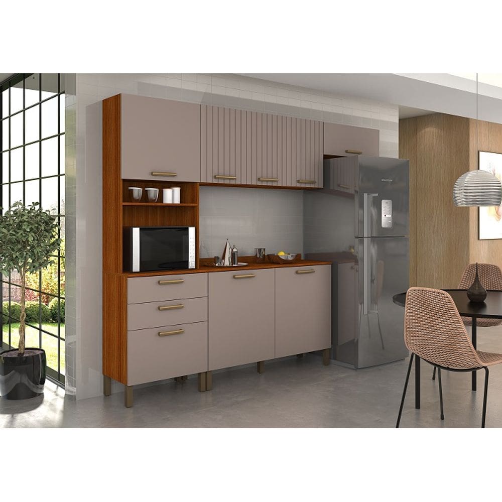Cozinha Juliette Cinamomo/Connect - Vitamov