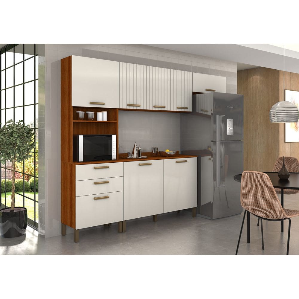 Cozinha Juliette Cinamomo/Off White – Vitamov