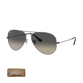 Óculos De Sol Ray Ban Aviator Masculino Gradient RB3025 Tamanho 58