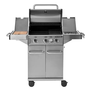 Churrasqueira Bafo Gas 3 Queimadores Hudson Inox