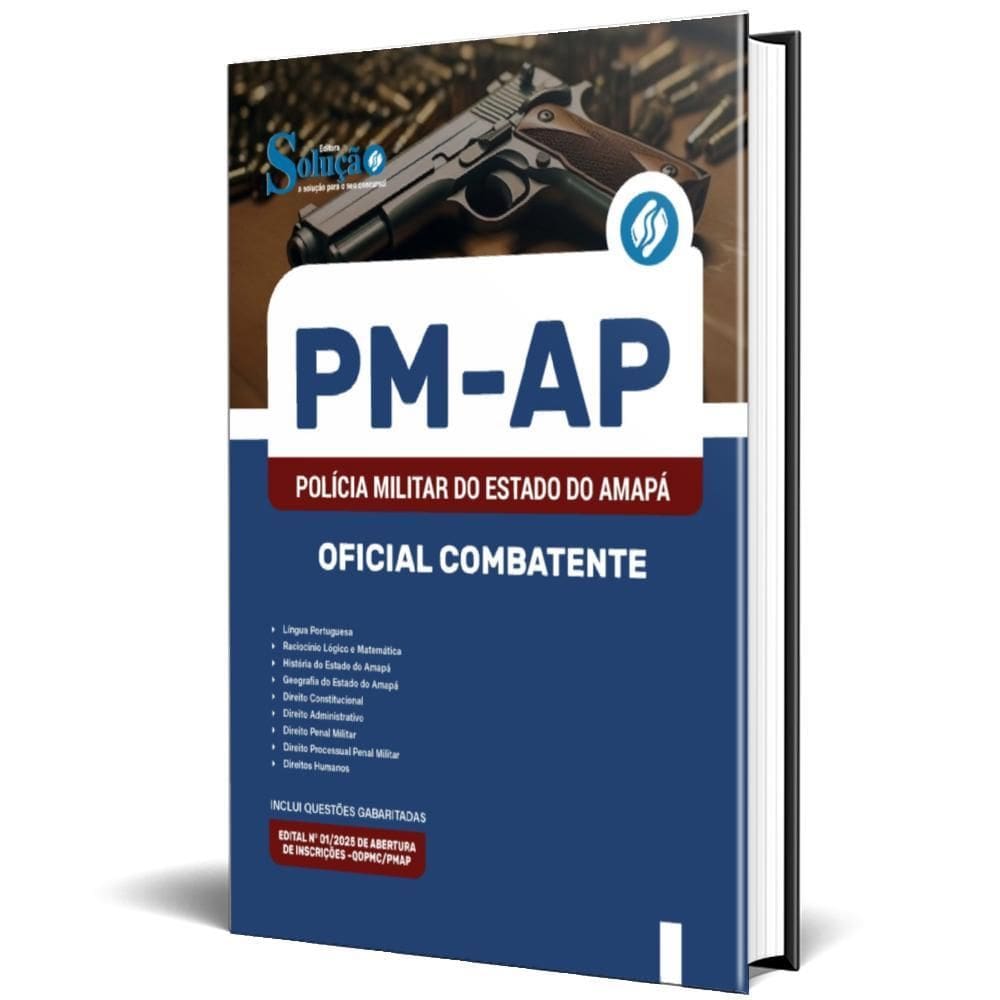 Apostila Pm Ap 2025 Oficial Combatente