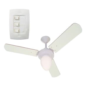 Ventilador De Teto Branco 127v 130w 92cm Aliseu Iceberg
