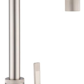 Torneira Monocomando De Pia Bica Alta Inox Delinia Indus