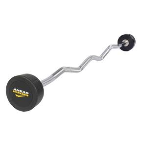 Barra W Montada 35 Kg - As - Preto E Amarelo