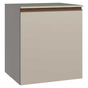 Balcão de Cozinha 60 cm 1 Porta Suspenso Crema Nice Madesa