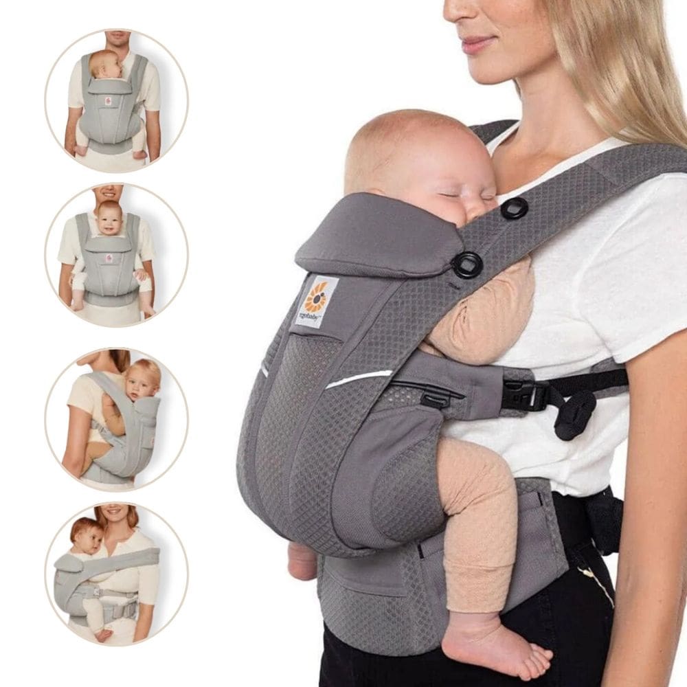 Canguru P/Bebê 4 Posições Ergonômico Deluxe Mesh Ergobaby