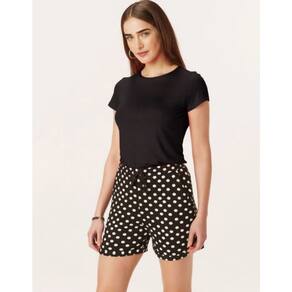 Blusa Manga Curta Feminina Viscose Stretch Malwee Ref. 79410