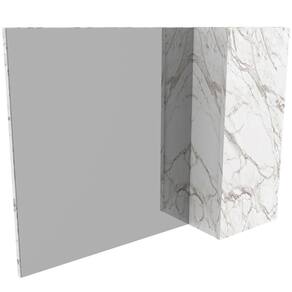 Espelheira para Banheiro 80 cm com 1 Porta Marina
