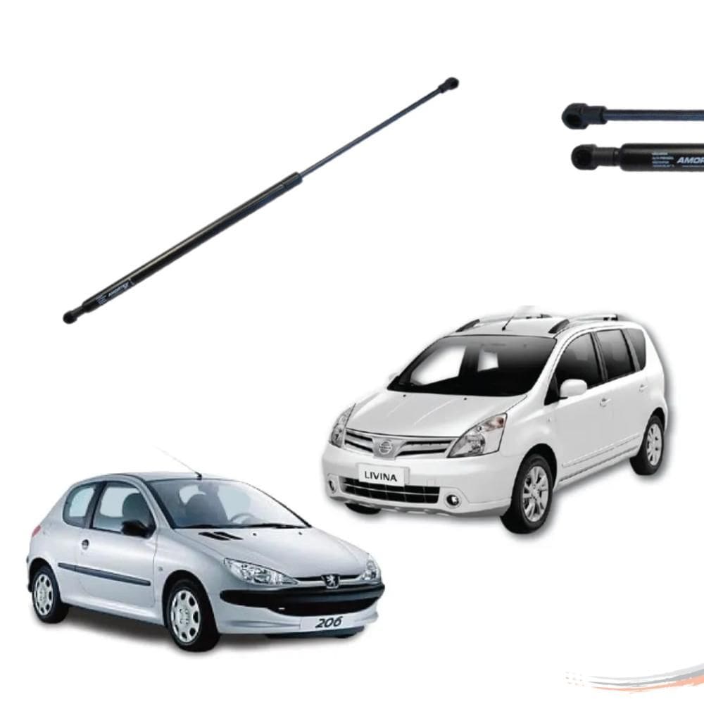 Amortecedor Mola Gás Tampa Porta-malas Livina Peugeot 206 [F103]