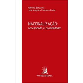 Nacionalização: Necessidade e Possibilidades