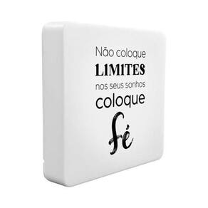 Luminária Usb Faith Box Slim: Iluminação Estilizada Para Ambientes Acolhedores E Inspiradores