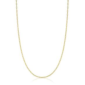 Corrente Masculina Cartier 70 Cm Elo Menor Folheado Em Ouro