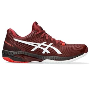 Tênis Asics Solution Speed Ff 2 Clay Masculino - Vermelho Escuro+Branco