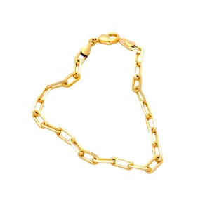 Pulseira Elo Cartier Feminina Banhada Em Ouro 18K