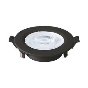 Spot De Led Embutir Alltop Mr11 Redondo 3W Preto Bivolt Tasc