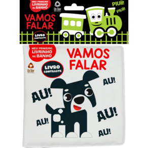 Meu Primeiro Livrinho Contraste De Banho - Cachorrinho