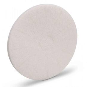 Disco Superpro 350Mm Lustrador Branco Maquina De Limpeza