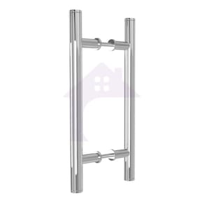 Puxador Porta Tubular Madeira Ou Vidro Pivotante 60 Cm Inox