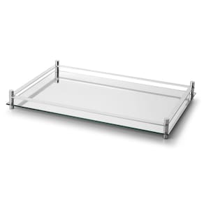 Aparador de Bancada Espelhado 54cm Suporte Bebidas Forma