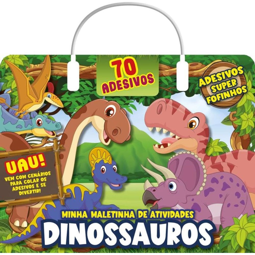 Dinossauros Minha Maletinha de Atividades