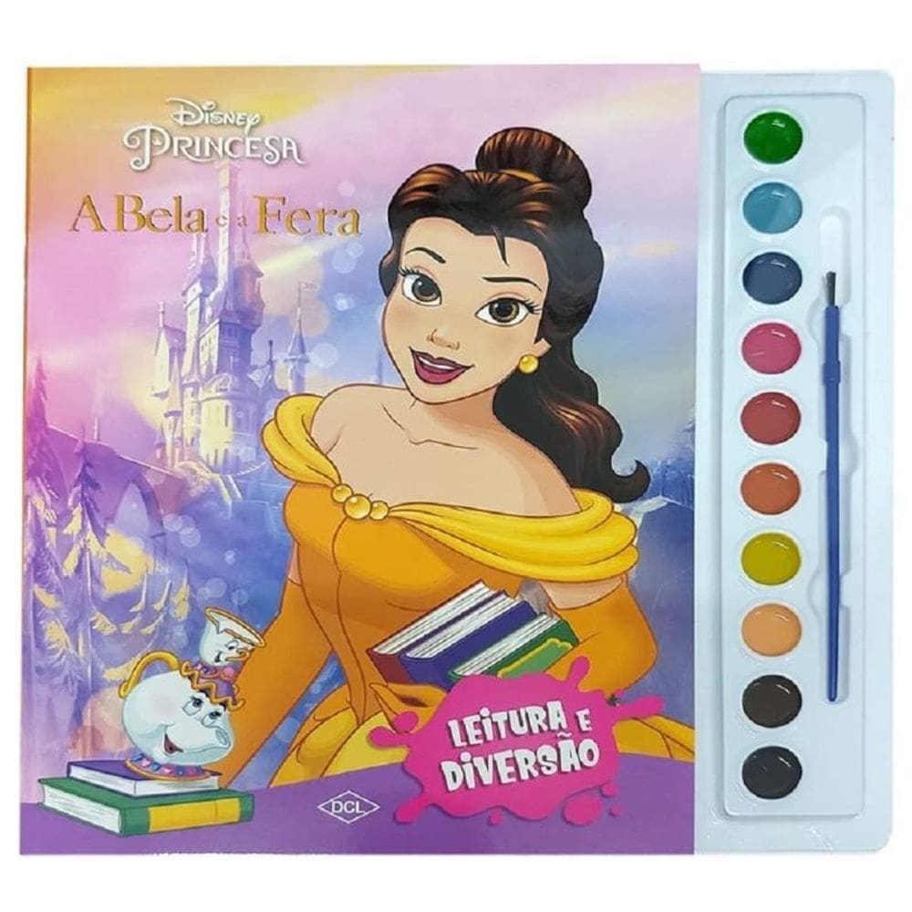 Disney - Aquarela - Bela e a Fera