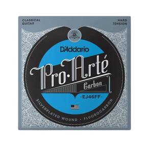 Encordoamento Carbono D`ADDARIO para Violão PRO ARTE - Ej46 Tensao Normal - Silverplated Wound