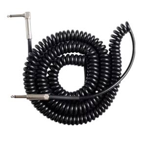 Cabo para Guitarra 0,50MM COIL PRETO e CNC P10 X P10 90 MOD TORNADO PR 30FT