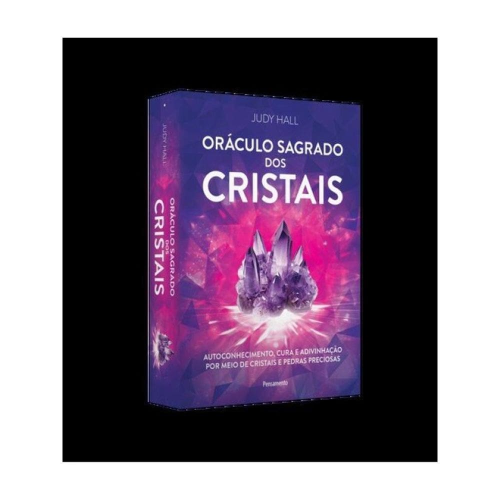 Oráculo Sagrado Dos Cristais - Caixa Com Livro + 50 Cartas