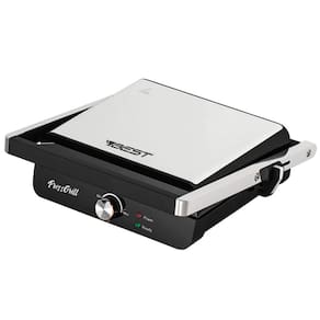 Sanduicheira Grill 1200W Best Antiaderente Preto Inox 127V