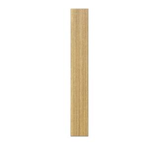 Forro de Base Polímera Pead Frisado 295cm X 25cm 0,8cm de Espessura Teto Leve Amadeirado Nogueira