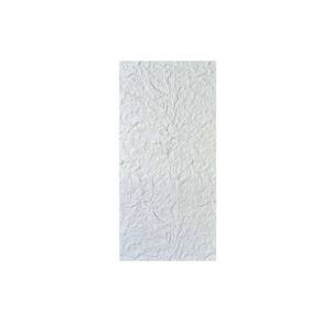Revestimento Pedra Leve Semi-flexível Decorativa 120cm X 60cm 3mm de Espessura Branco