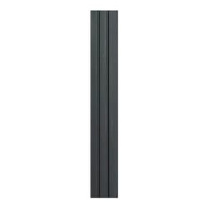 Painel Ripado Interno de Poliestireno 270cm X 12cm 1cm Espessura Preto