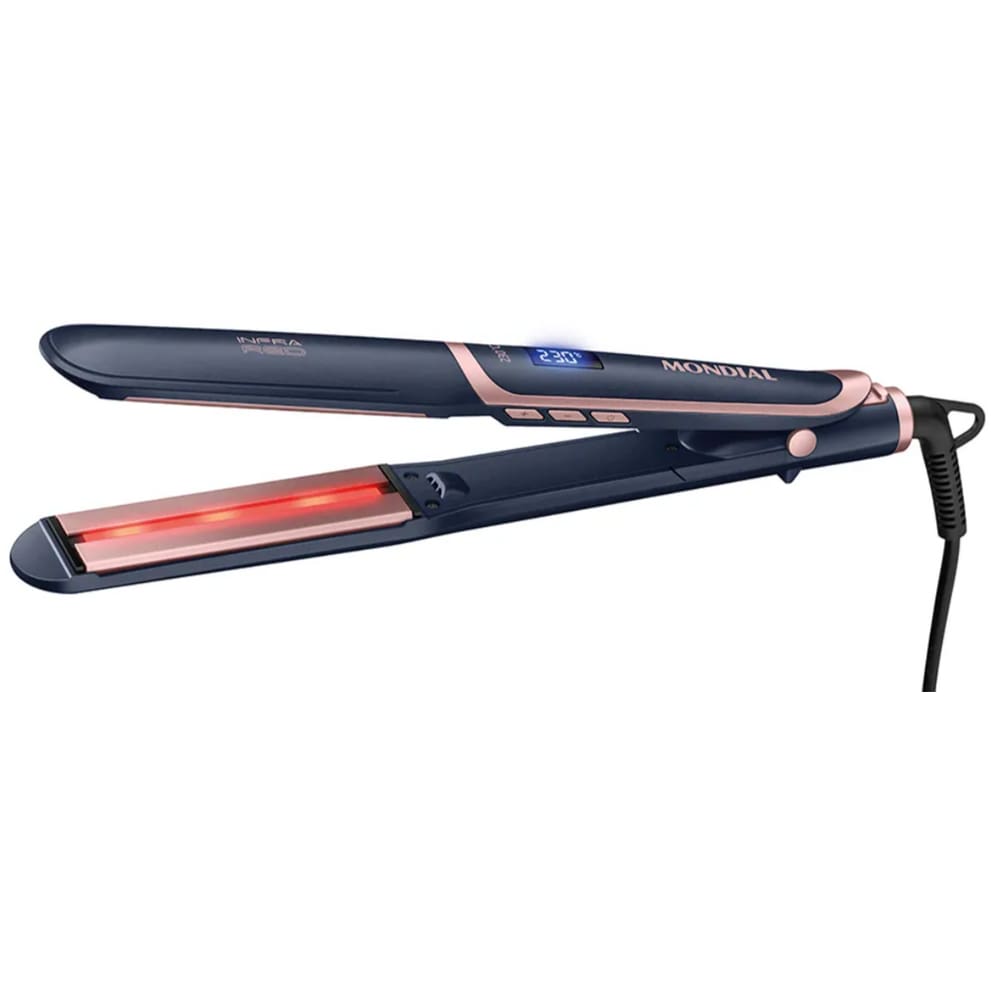 Chapinha Prancha 55W Alisadora Mondial Blue Luxx Bivolt